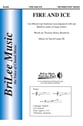 Fire and Ice Three-Part Mixed choral sheet music cover